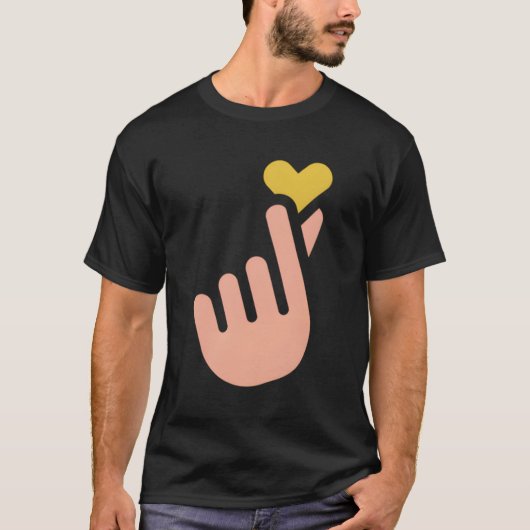 T-shirt Coeur du doigt (Devant)
