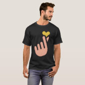 T-shirt Coeur du doigt (Devant entier)