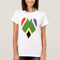 Coeur du drapeau sud-africain - Bokke