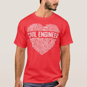 T-shirt Coeur du génie civil