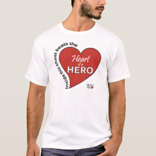 T-shirt Coeur d'un héros