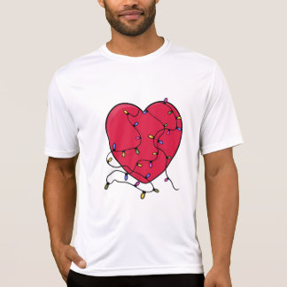 T-shirt Coeur éclairé