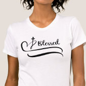 T-shirt Coeur et Croix bénis