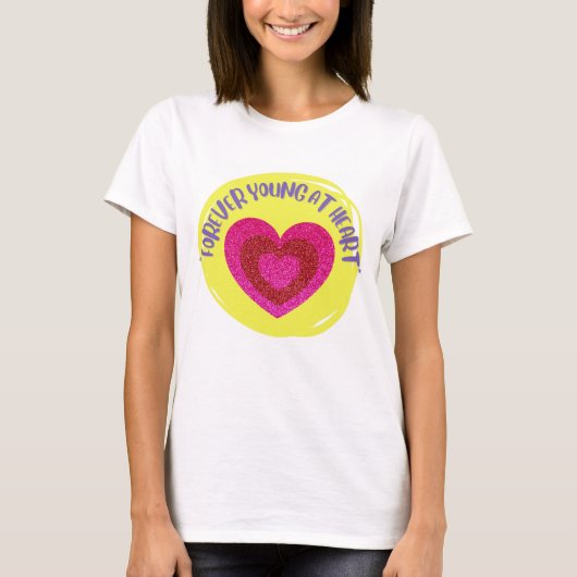 T-shirt coeur éternel (Devant)