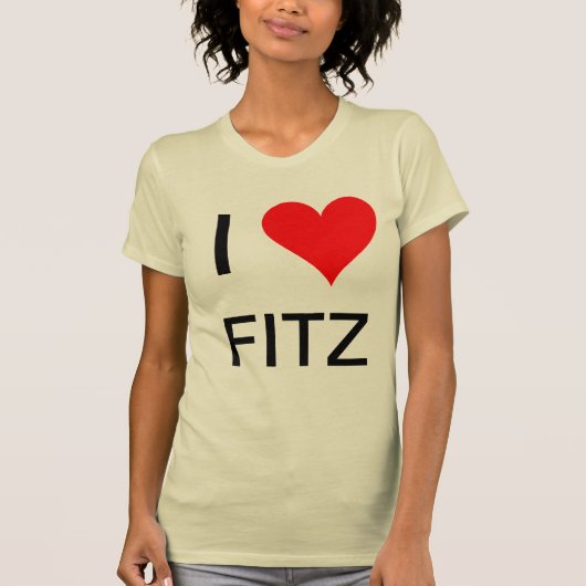 T-shirt Coeur Fitz (Devant)