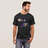 T-shirt coeur fixé (Devant entier)