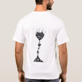 T-shirt coeur goopy (Dos)