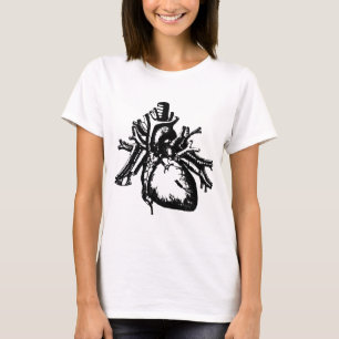 T-shirt Coeur humain