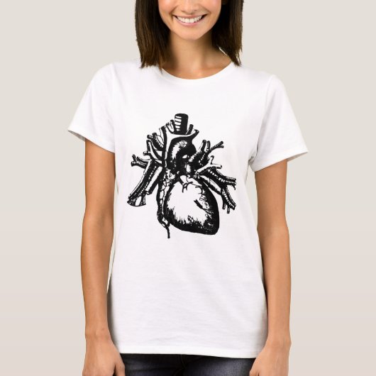 T-shirt Coeur humain (Devant)