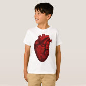 T-shirt Coeur humain anatomique (Devant entier)