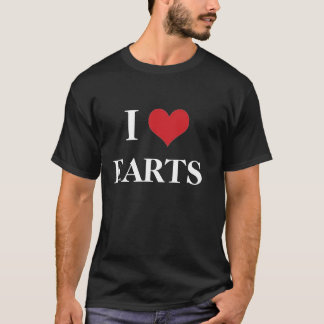 T-shirt coeur, I, F, ine, ARTS