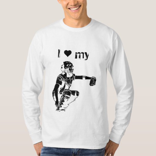 T-shirt Coeur I mon receveur (Devant)