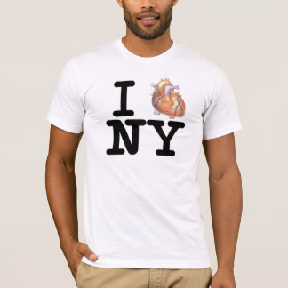 T-shirt coeur i ny