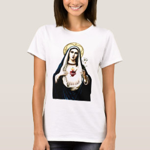 T-shirt Coeur impeccable de chemise de Mary
