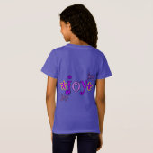 T-Shirt Coeur joyeux (Dos entier)