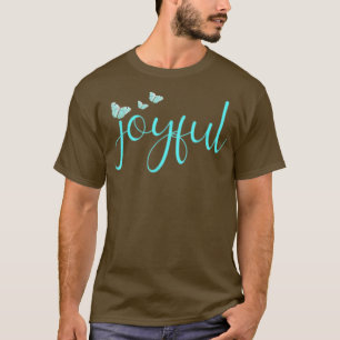 T-shirt Coeur joyeux Foi chrétienne