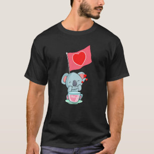 T-shirt Coeur Koala Valentines Jour mignonne Amour animal 