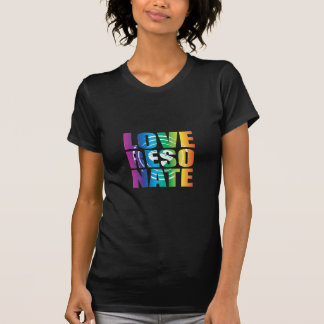 T-shirt coeur-logo-arc-en-ciel
