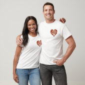 T-shirt Coeur mignon appartient à Bacon Funny Bacon T-shir (Unisexe)
