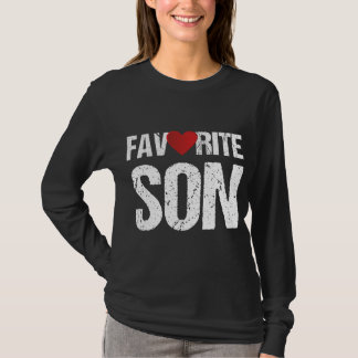 T-shirt Coeur mignon Idées Cadeau Favoris Fils