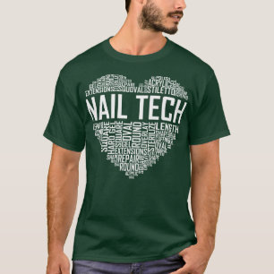 T-shirt Coeur Nail Tech