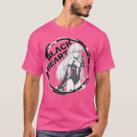T-shirt Coeur noir (Devant)
