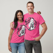 T-shirt Coeur noir (Unisexe)