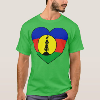 T-shirt Coeur Nouvelle-Calédonie