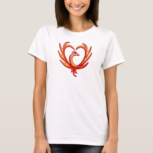 T-shirt Coeur Phoenix (Devant)