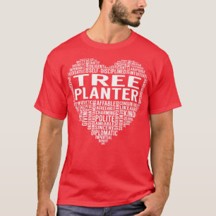 T-shirt Coeur Planteur Arbre