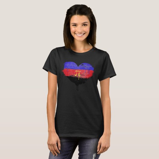 T-SHIRT COEUR POLYAMOUR - AMOUR POLYAMOIRE - SYMBOLE - (Devant entier)
