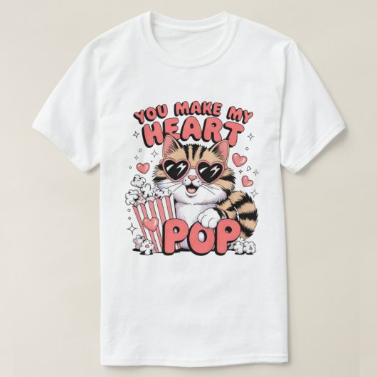 T-shirt Cœur PoP (Design devant)