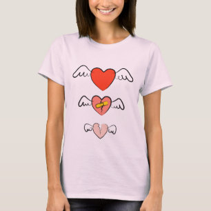 T-shirt Coeur réparé