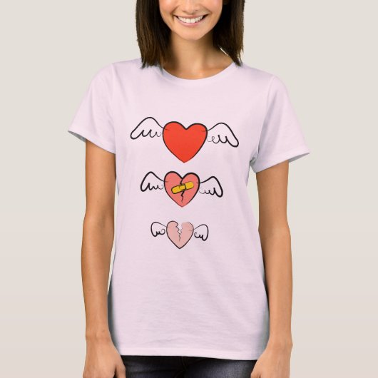 T-shirt Coeur réparé (Devant)