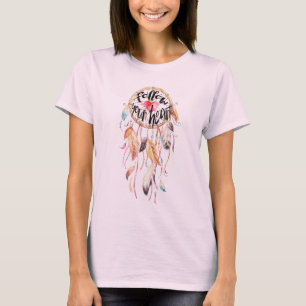 T-shirt Coeur rêveur de receveur