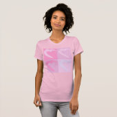 T-shirt Coeur rose (Devant entier)