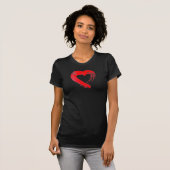 T-shirt Coeur Rouge (Devant entier)