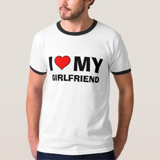 T-shirt Coeur rouge (Devant)