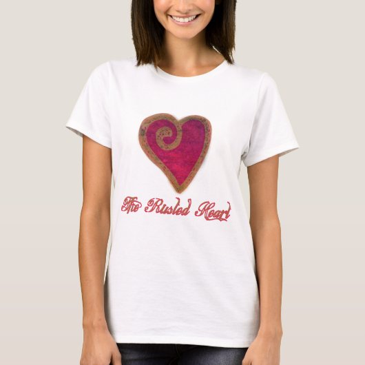 T-shirt Coeur rouillé (Devant)
