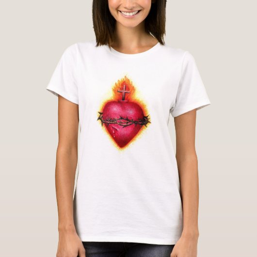 T-shirt Coeur sacré (Devant)