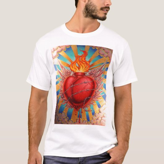 T-shirt Coeur sacré (Devant)