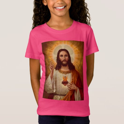 T-Shirt Coeur sacré de Jésus (Devant)