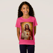 T-Shirt Coeur sacré de Jésus (Devant entier)