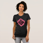 T-shirt Coeur sacré rose (Devant entier)