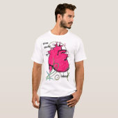 T-shirt Coeur saignant (Devant entier)