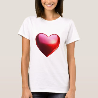 T-shirt Coeur scintillant - Étinceler votre amour