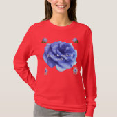 T-shirt Cœur souriant rouge (Devant)