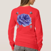 T-shirt Cœur souriant rouge (Dos)