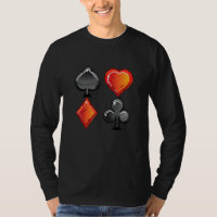 Coeur Spade Cloches Argent Jouer Cartes Carte Jeu 