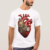 T-shirt Coeur Steampunk (Devant)